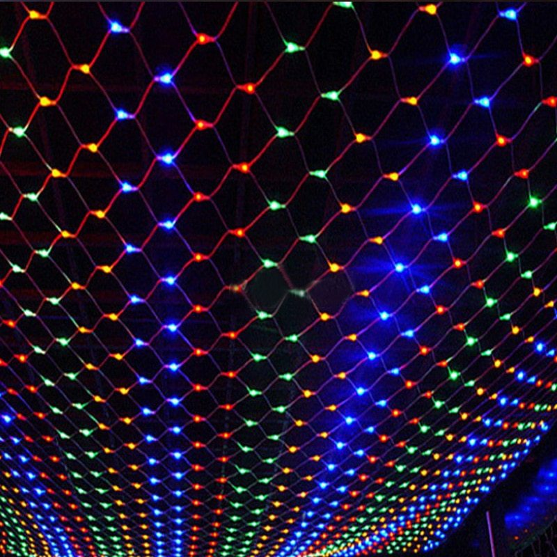 Christmas led lights string lights outdoor waterproof fishnet lights full of stars paved holiday lights wedding ins decorative lights Christmas led lights string lights outdoor waterproof fishnet lights full of stars paved holiday lights wedding ins decorative lights